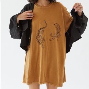 Urban Outfitters Project Social T Tiger Tee Dress
